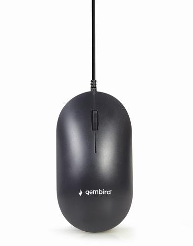 Gembird KBS-UML-01 keyboard Mouse included Home USB QWERTY US English Black