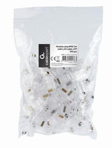 Gembird LC-8P8C-001/100 wire connector 8P8C (RJ-45) Transparent