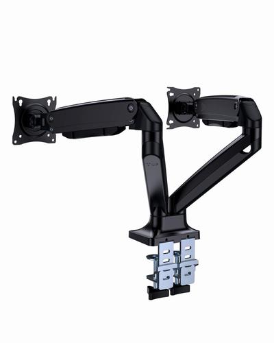 Gembird MA-DA2-03 monitor mount / stand 88.9 cm (35") Desk Black