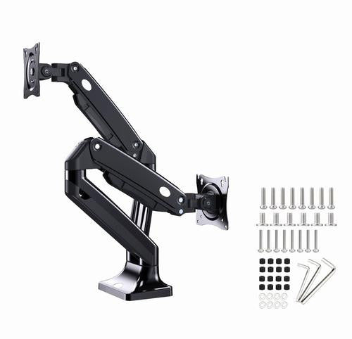 Gembird MA-DA2-03 monitor mount / stand 88.9 cm (35") Desk Black
