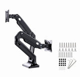 Gembird MA-DA2-03 monitor mount / stand 88.9 cm (35") Desk Black