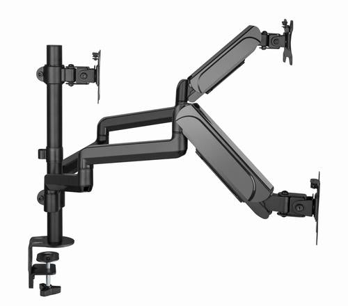 Gembird MA-DA3-01 skærmbeslag og -stativer 68,6 cm (27") Skrivebord Sort