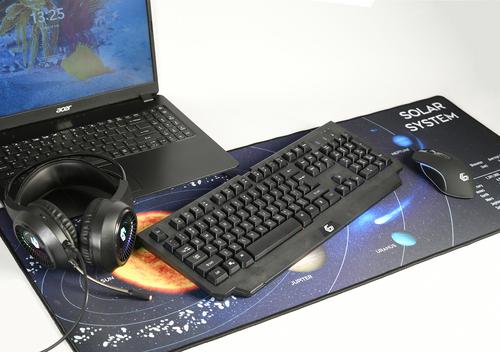 Gembird MP-SOLARSYSTEM-XL-01 Gaming mouse pad extra large\"Cosmos\" 350 x 900