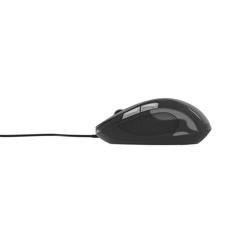 Gembird MUS-6B-01 mouse Office Ambidextrous USB Type-A Optical 1600 DPI