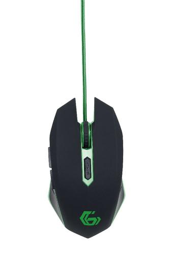 Gembird MUSG-001-G mouse Gaming Ambidextrous USB Type-A 2400 DPI