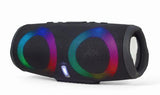 Gembird SPK-BT-LED-02 portable/party speaker Mono portable speaker Black 10 W
