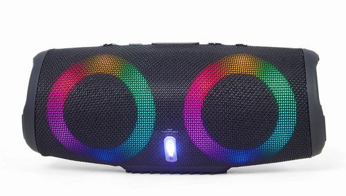 Gembird SPK-BT-LED-02 portable/party speaker Mono portable speaker Black 10 W