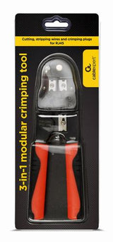 Gembird T-WC-03 cable crimper Crimping tool Black, Red