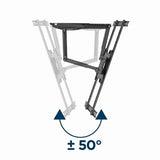 Gembird WM-75ST-01 TV mount/stand 190.5 cm (75") Black