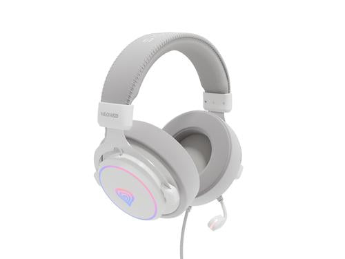 GENESIS Neon 764 Headset Wired Head-band Gaming USB Type-A White