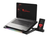 GENESIS Oxid 450 laptop cooling pad 39.6 cm (15.6") 2400 RPM Black