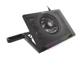 GENESIS Oxid 450 laptop cooling pad 39.6 cm (15.6") 2400 RPM Black