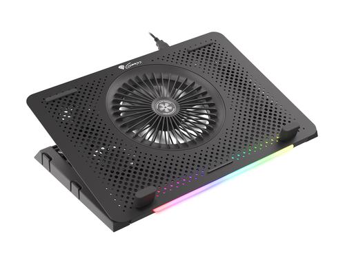 GENESIS Oxid 450 laptop cooling pad 39.6 cm (15.6") 2400 RPM Black