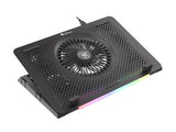 GENESIS Oxid 450 laptop cooling pad 39.6 cm (15.6") 2400 RPM Black