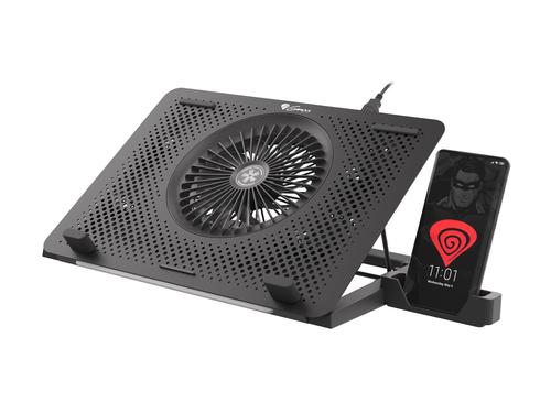 GENESIS Oxid 450 laptop cooling pad 39.6 cm (15.6") 2400 RPM Black