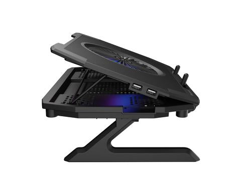 GENESIS Oxid 850 laptop cooling pad 43.9 cm (17.3") 2500 RPM Black