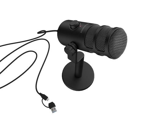 GENESIS Radium 350D Black PC microphone