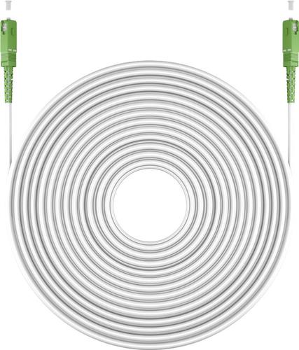 Goobay 59596 InfiniBand/fibre optic cable 3 m SC FTTH White