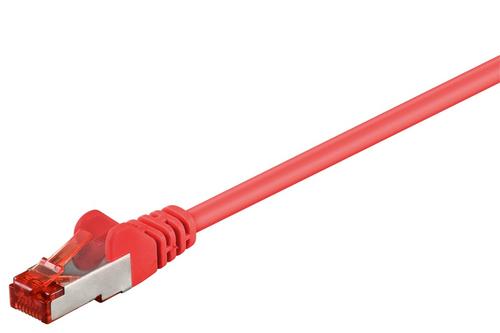 Goobay 95517 netværkskabel Rød 5 m Cat6 S/FTP (S-STP)
