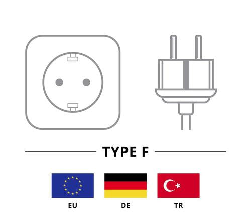 Goobay Surge-Protected Socket Adapter