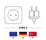 Goobay Surge-Protected Socket Adapter