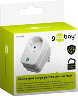 Goobay Surge-Protected Socket Adapter