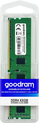 Goodram GR3200D464L22S/8G hukommelsesmodul 8 GB 1 x 8 GB DDR4 288-pin DIMM