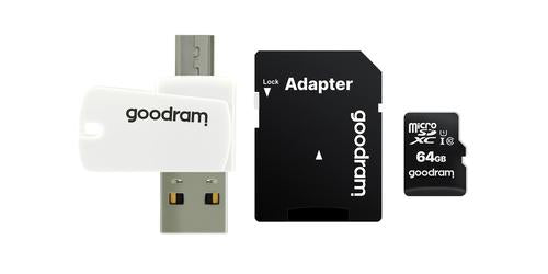 Goodram M1A4 All in One 64 GB MicroSDXC UHS-I Class 10