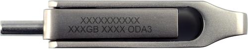 Goodram ODA3 USB flash drive 128 GB USB Type-A / USB Type-C 3.2 Gen 1 (3.1 Gen 1) Silver