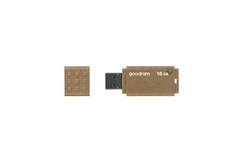 Goodram UME3 Eco Friendly USB flash drive 16 GB USB Type-A 3.2 Gen 1 (3.1 Gen 1) Brown