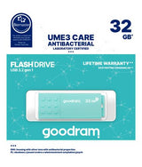 Goodram UME3 USB flash drive 32 GB USB Type-A 3.2 Gen 1 (3.1 Gen 1) Turquoise