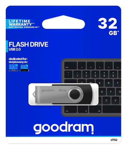 Goodram UTS2 USB flash drive 32 GB USB Type-A 2.0 Black