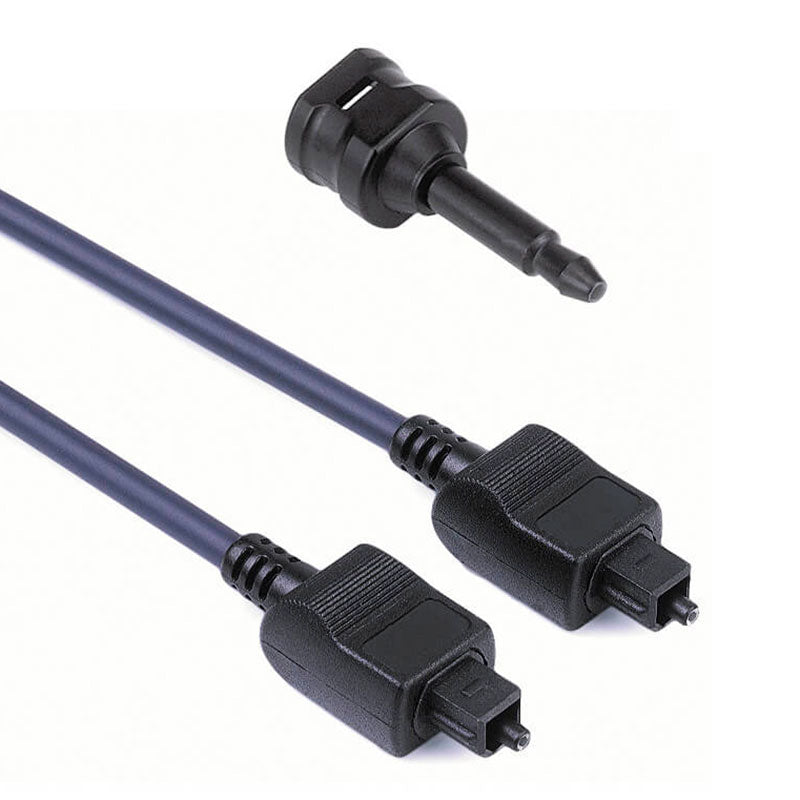 Hama Optisk Kabel 10m (m/adapter) Sort