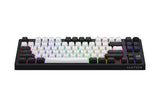 HATOR Skyfall 80 MAG ULTIMA 8K wireless tastatur Spil USB + RF Wireless + Bluetooth QWERTY US engelsk Sort, Hvid