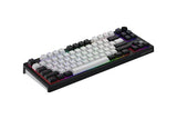 HATOR Skyfall 80 MAG ULTIMA 8K wireless tastatur Spil USB + RF Wireless + Bluetooth QWERTY US engelsk Sort, Hvid