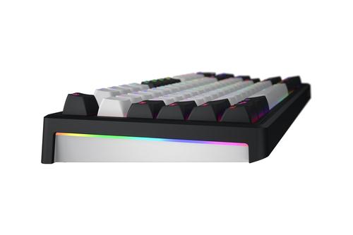 HATOR Skyfall 80 MAG ULTIMA 8K wireless tastatur Spil USB + RF Wireless + Bluetooth QWERTY US engelsk Sort, Hvid