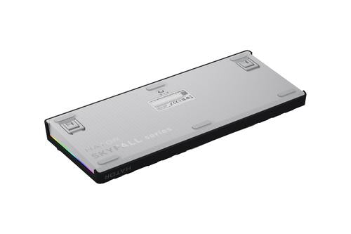 HATOR Skyfall 80 MAG ULTIMA 8K wireless tastatur Spil USB + RF Wireless + Bluetooth QWERTY US engelsk Sort, Hvid