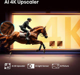 Hisense 65E7Q 165.1 cm (65") 4K Ultra HD Smart TV Wi-Fi Black