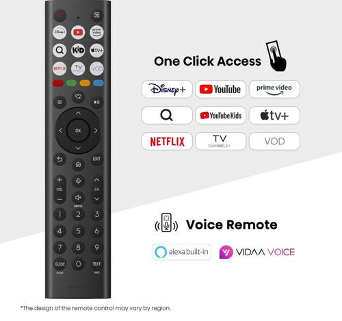 Hisense 65E7Q 165.1 cm (65") 4K Ultra HD Smart TV Wi-Fi Black