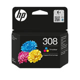 HP 308 Tri-color Original Ink Cartridge