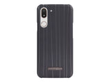 Doro Style - Bagsidecover til mobiltelefon - sort - for DORO 8080