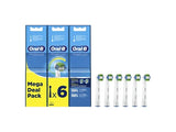 Oral-B elektrisk tandbørste erstatningshoved Precision Clean EB20-6 (6 stk) Hvid EU