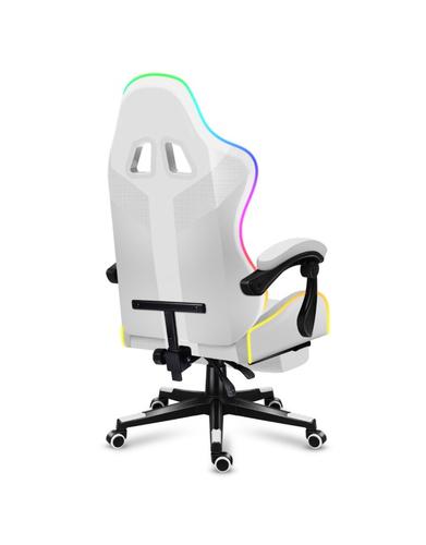 Huzaro FORCE 4.7 PC gaming chair Bucket (cradle) seat White