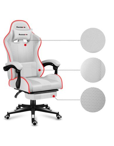 Huzaro FORCE 4.7 PC gaming chair Bucket (cradle) seat White