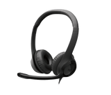 Logitech H390 USB Kablet Hovedtelefoner Sort