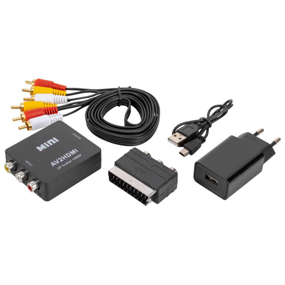 Sinox adaptor RCA/Scart til HDMI™