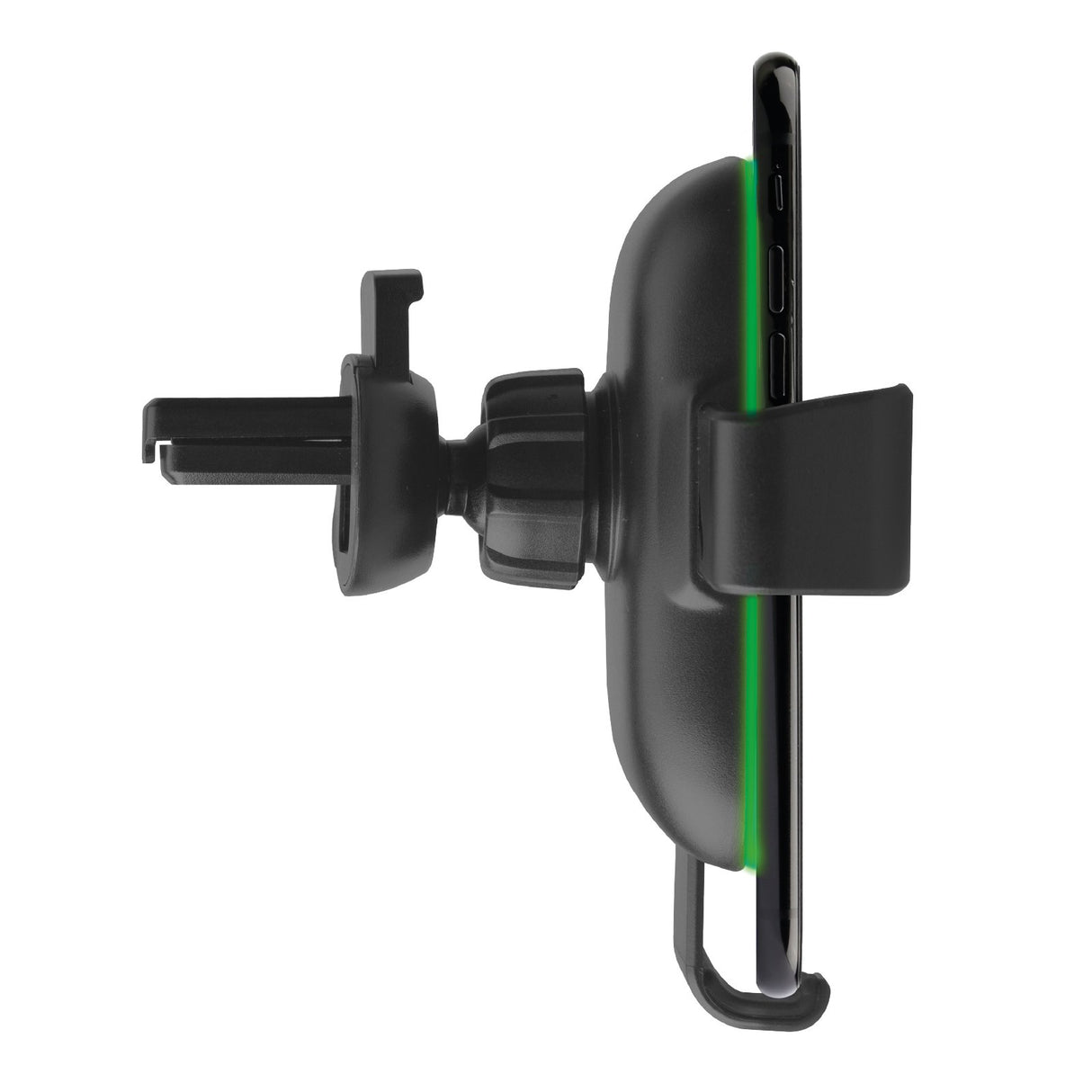 SBS mobilholder til biler med trådløs opladning. Sort