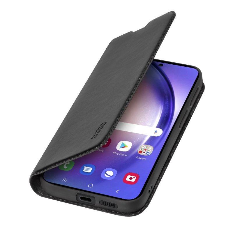 SBS Book Wallet Lite-etui til Samsung Galaxy A55. Sort
