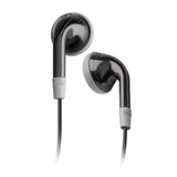 SBS Earset wired stereo Duo, jack 3,5 mm med mikrofon og svarknap. Sort