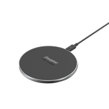 Energizer Ultra-Slim trådløs opladningsplade med 15W hurtig strøm. Sort